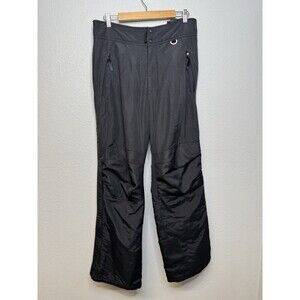 Salomon  Men's Black Activewear Snowboard & Ski Waistband Pants Size Medium